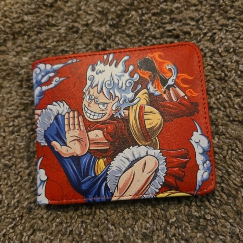New One Piece Anime Manga Leather Wallet